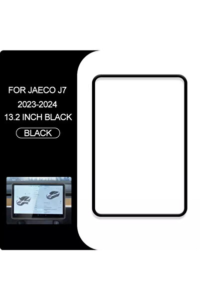 Choice3 واقي شاشة أسود من البولي يوريثان لحواف شاشة سيارة شيري جايكو 7 J7 J8 ...