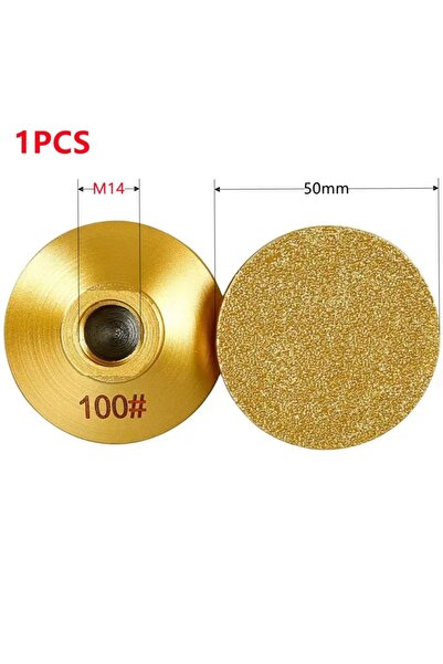 choice2 M14-100 قطعة واحدة، رأس تجليخ مسطح من الماس الملحوم M14، وسادة تلميع ...