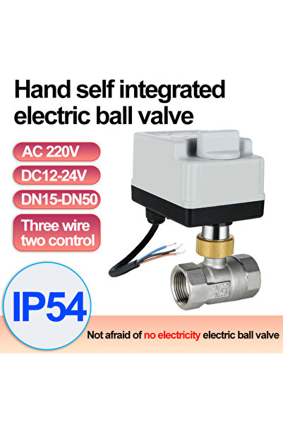 Choice3 DN20 تيار متردد 220 فولت، ثنائي الاتجاه DC12-24V/AC220V مع تحكم يدوي ...