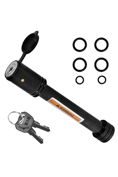 Choice قفل وصلة المقطورة مقاس 5/8 بوصة من الفولاذ الكربوني، قفل مستقبل وصلة ا...