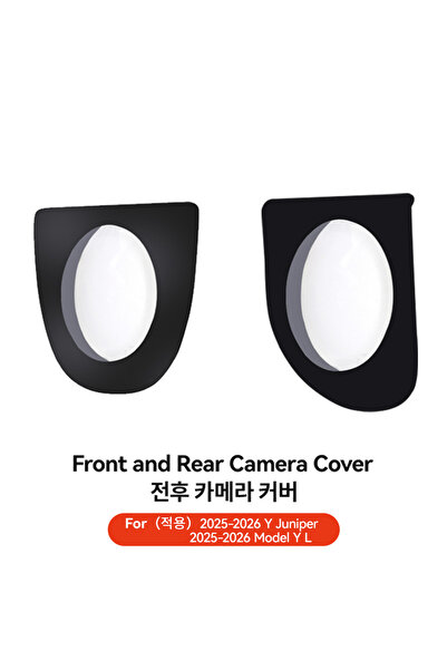 Choice غطاء أمامي وخلفي YZ لكاميرا سيارة تسلا موديل Y L، غطاء مضاد للصدمات، ز...