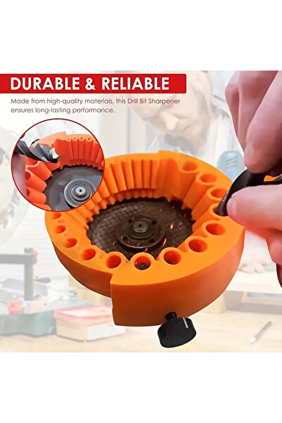 Choice1 orange （Summer6）Multipurpose Drill Bit Grinding Sharpener Polishing G...