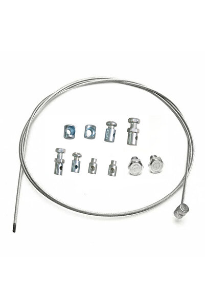 Choice Universal Throttle Clutch Cable Repair Kit Lawnmower Rotovator Ride On...