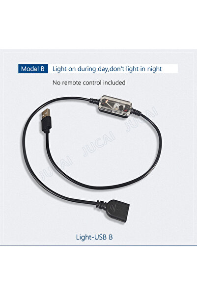 Choice مفتاح استشعار ضوئي USB/DC، تشغيل/إيقاف تلقائي، خلية ضوئية، مفتاح إضاءة...