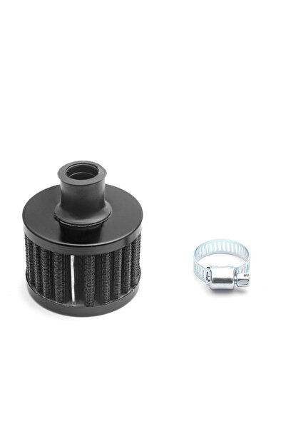Choice Black Universal 12mm Car Air Filter Vent Crankcase Breather Filter Val...