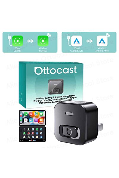 Choice Ottocast Offical Blue OTTAST MINI Dot Wireless CarPlay Android Auto Ad...