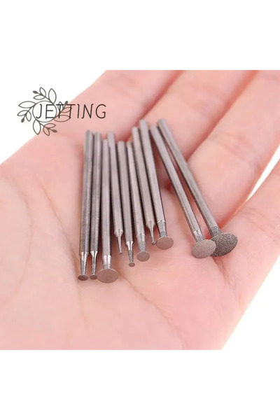 Choice 10 قطع من ملحقات رؤوس الطحن الرفيعة للغاية ذات الساق على شكل حرف T مع ...