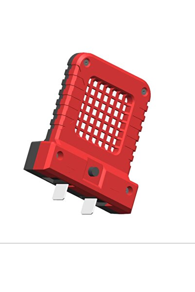 Choice3 أداة كهربائية حمراء 21 فولت مزودة ببطارية ليثيوم عالمية، مصباح LED لإ...