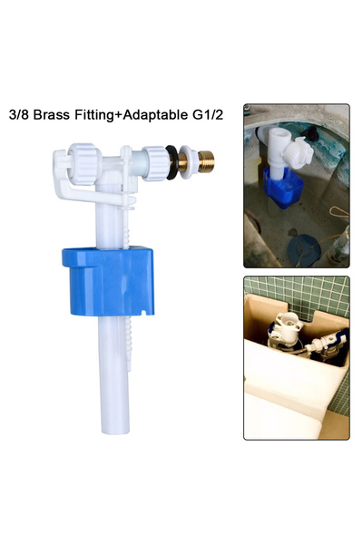 Choice صمام تعبئة خزان المرحاض، وصلة G3/8 و G1/2 بوصة، صمام مدخل خزان المرحاض...