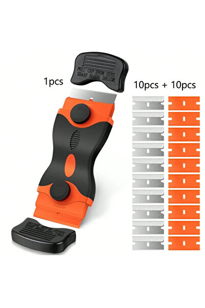 Choice 21 قطعة من مكشطة شفرات الحلاقة ذات الحافة المزدوجة، أداة إزالة شفرات ا...