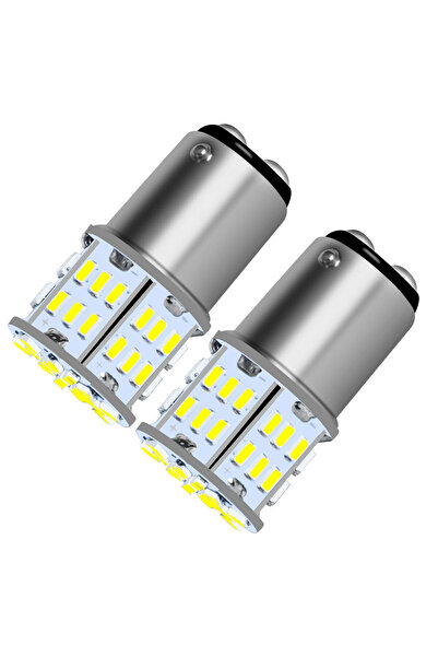 Choice1 1157 BAY15D P21 7W قطعتان من مصابيح LED فائقة السطوع للفرامل والتوقف ...