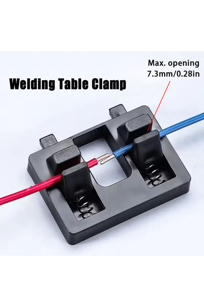 Choice 3 قطع من أسلاك اللحام السوداء، حامل قابل للتعديل، مشبك طاولة اللحام، ل...