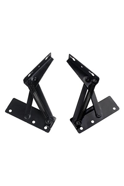 Choice زوج واحد (قطعتان) من دعامات قابلة للطي بزاوية 80 درجة مع مفصلة زنبركية...