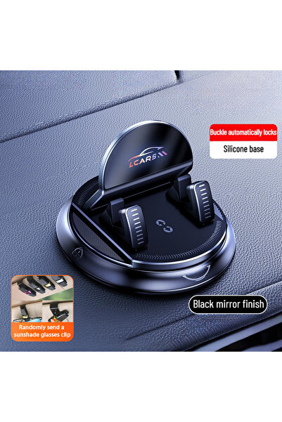 Choice حامل هاتف سيارة عالمي قابل للدوران، يُثبّت على لوحة القيادة، مزود بكوب...