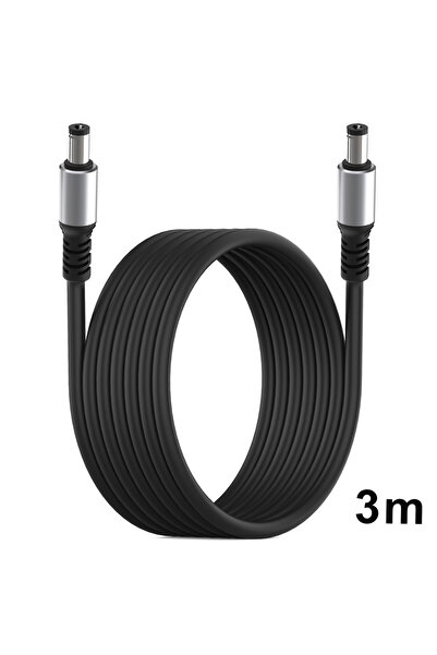 Choice 3M DC Cable DC5521 to DC5521 Power Extension Cable DC5521 Male to Male...