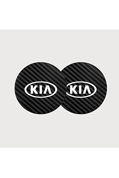 Choice1 قطعتان من قواعد أكواب الماء الجلدية الداخلية للسيارة من كيا، قطعتان، ...