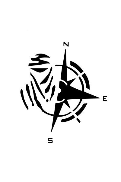 Choice ملصق سيارة لعبة رالي داكار الجديدة باللون الأخضر لعام 2025، مناسب للسي...