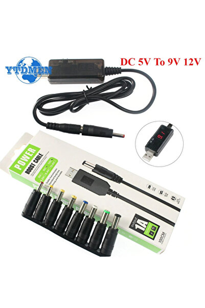 Choice USB Boost Converter DC 5V To 9V 12V USB Boost Converter 5.5*2.1mm Step...