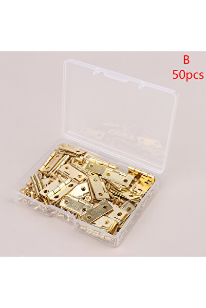 Choice B 200 قطعة، 50 قطعة مفصلات + 200 برغي، حديد، ذهبي، فضي، أسود، برونزي، ...
