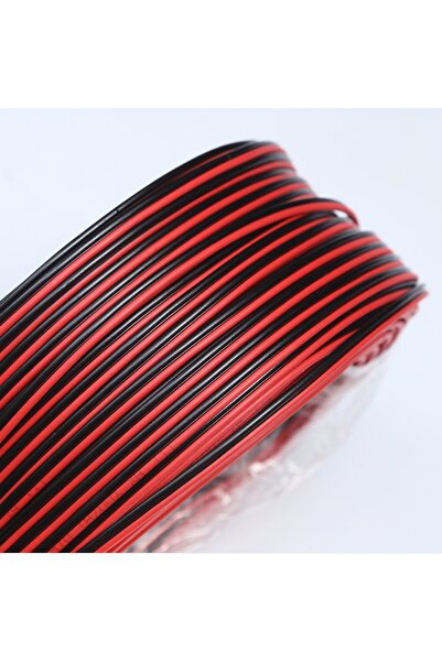 Choice10 سلك كهربائي بطول 5 أمتار، مقاس 16 AWG، ثنائي الأطراف، أحمر وأسود، كا...