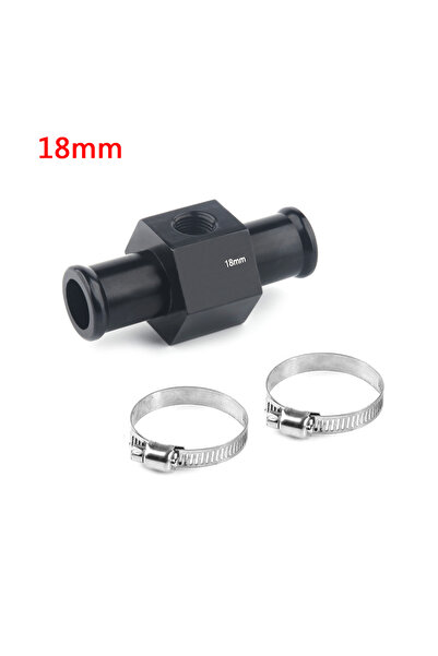 Choice3 18mm 1/8 Npt Hose Adapter Water Temp Pipe Sensor Black Water Temp Gau...
