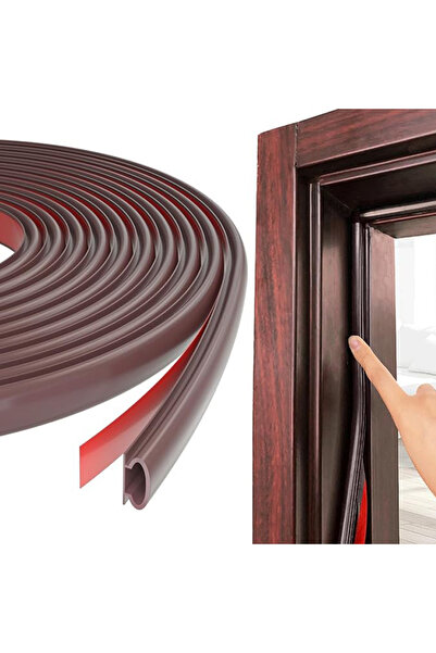 Choice شريط عازل للصوت بني اللون، 10×6 مم، 6 أمتار، لفة واحدة، مناسب للنوافذ ...