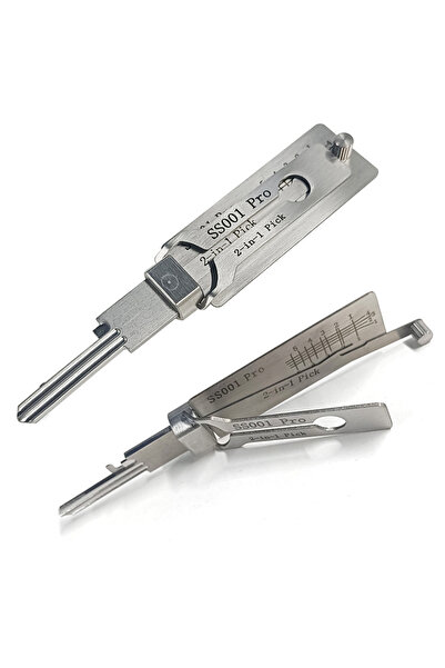 Choice 1PCS 1PCS SS001 Key Decoder Stainless Steel Precision Tool O-ring Pick...