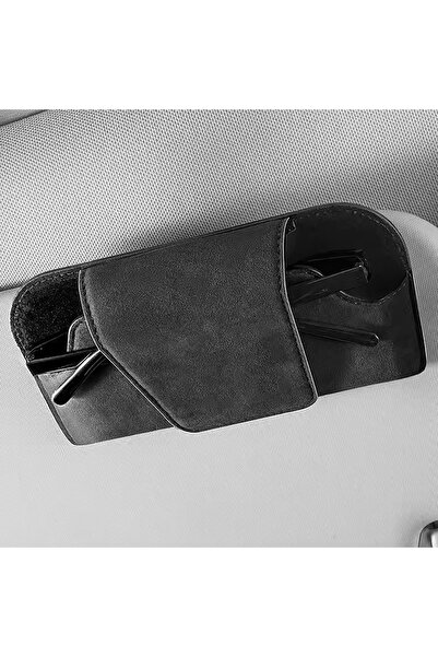 Choice حامل نظارات شمسية متعدد الوظائف مقاوم للتآكل، مناسب للسيارة، مزود بأدو...