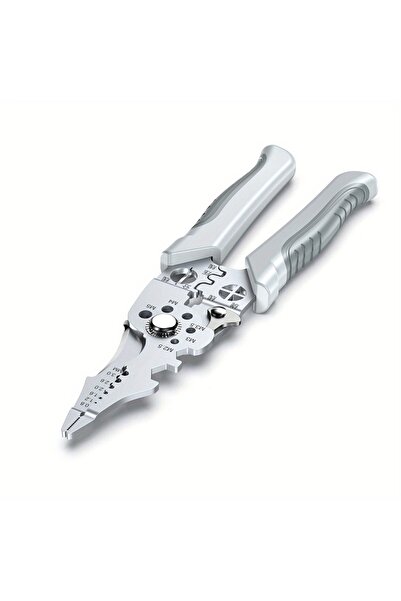 Choice 7 inches Multifunctional Electrician Pliers, 6-in-1 Wire Stripper Sepa...