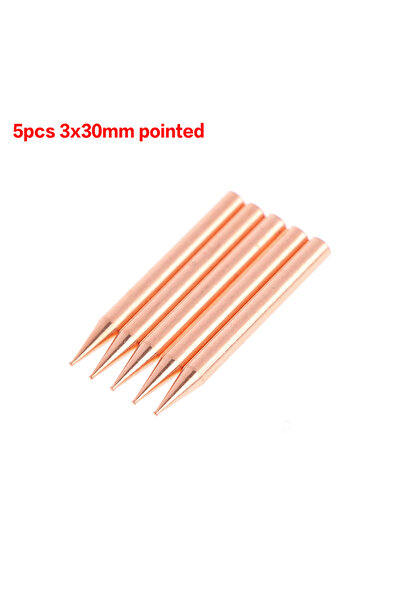 Choice 5pcs 3x30mm flat 10/5Pcs 2025 New 18650 handheld Spot Tips Welder Smal...
