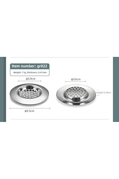 Choice مصفاة حوض المطبخ الجديدة GR022، فلتر شبكي لمنع الانسداد، ملحق مطبخ من ...