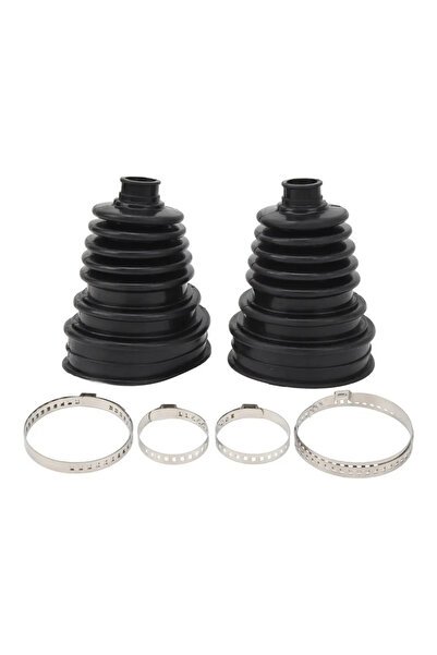 Choice black Universal CV Boot Kit Ctant Velity Dust Cover Set For Vehicle Dr...