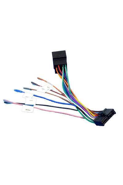 Choice محول كابل أسود ذو 20 سنًا إلى محول تسخير أسلاك ISO، محول طاقة راديو ال...