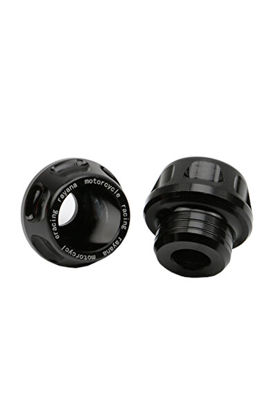 Choice4 black Motorcycle Front Fork Frame Sliders Wheel Crash Protector CNC A...