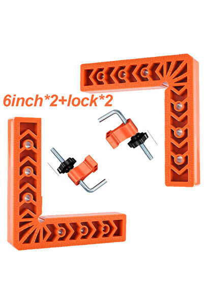 choice2 مجموعتان من مساطر تحديد المواقع بزاوية قائمة، مقاس 6 بوصات، تتضمن مسا...