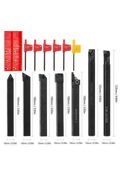 Choice 10mm A 8mm 10mm 12mm 16mm Shank Lathe Turning Tool Holder Boring Bar L...