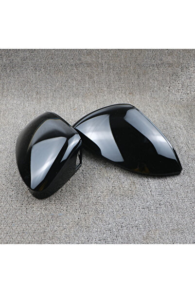 Choice غطاء مرآة جانبية سوداء اللون لسيارة فولكس فاجن جولف 8 موديل 2020، غطاء...