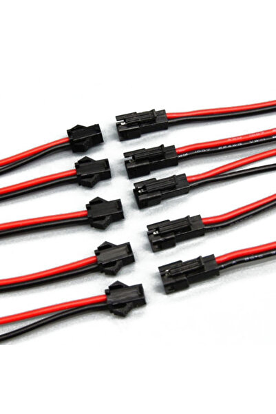 Choice1 5 أزواج 10 أزواج 10 سم موصل JST SM 2P قابس ثنائي السن ذكر إلى أنثى مو...