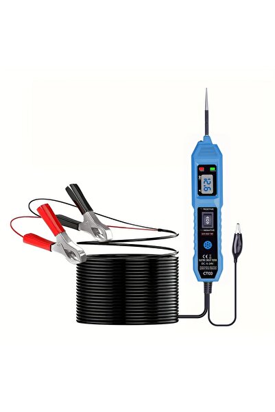 Choice جهاز فحص دوائر السيارات باللون الأزرق مع شاشة عرض جهد LED - مناسب لمجم...