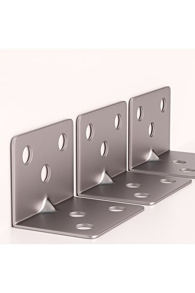 Choice 20 قطعة من الفولاذ المقاوم للصدأ على شكل حرف L زاوية 90 درجة لوحة أثاث...