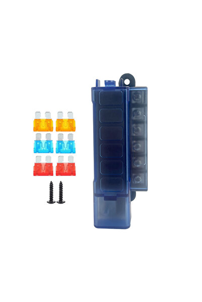 Choice صندوق فيوزات بستة مخارج (4/6/8 مخارج) رقم 5045 ST، صندوق فيوزات شفرة م...