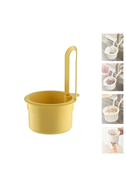 Choice مصفاة حوض مطبخ صفراء ذاتية التنظيف، مزودة بضاغط لتفريغ النفايات تلقائي...