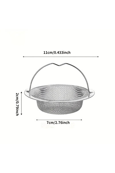 Choice سدادة مانعة لتسرب الشعر من الفولاذ المقاوم للصدأ الأبيض لحوض الاستحمام...