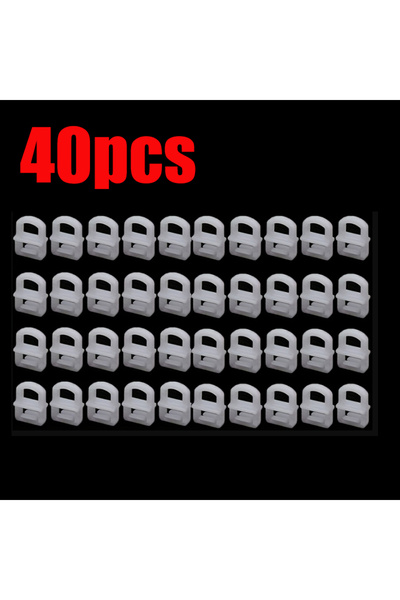Choice 40 قطعة من مشابك تثبيت بلاستيكية للشاحنات، 40X، مشابك ستائر السيارات، ...