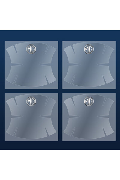 Choice مجموعة من 4 قطع من ملصقات حماية مقابض أبواب السيارات ثلاثية الأبعاد ال...