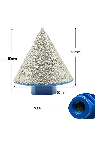 Choice4 لقم شطف ماسية M14x0-50mm بقطر 35-75 مم، قاطع بلاط، منشار ثقب للرخام و...