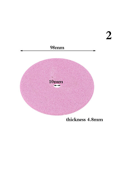 choice2 عجلة شحذ ماسية لشحذ منشار كهربائي KOQZM، مقاس 298×10×4.8 مم، سمك 105/...