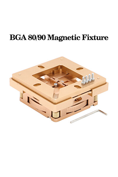 Choice4 محطة إعادة تركيب رقائق BGA من سبائك الألومنيوم 80 مم/90 مم، طقم محطة ...