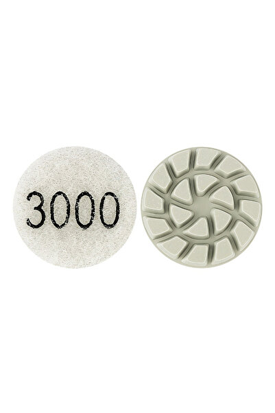 Choice قرص تلميع رطب وجاف مقاس 1 بوصة، حبيبات 3000، قطعة واحدة، مناسب للرخام ...