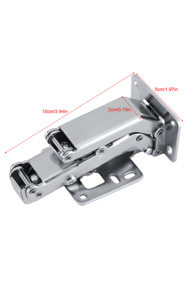 Choice أبواب خزائن أثاث بزاوية 170 درجة، مزودة بمفصلات هيدروليكية، وإغلاق ناع...